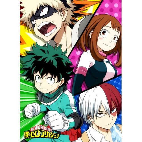 'Anime Hero Academia Deku' Poster style Poster Chambre بوسترات