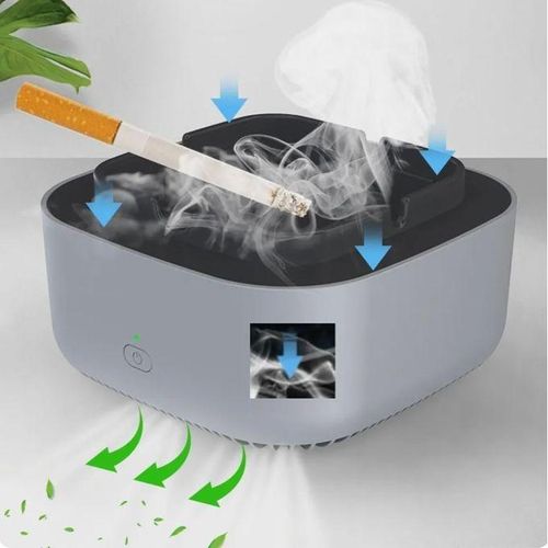 Purificateur d'air portable sans fumée cendrier filtre à air fumée secondaire,