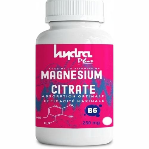 Magnésium Citrate - Lutte contre fatigue et crampes - 250 mg