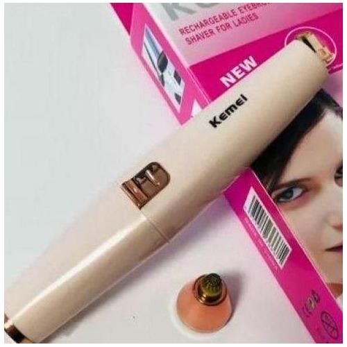 Épilateur visage et sourcils 2 en 1 rechargeable pour femmes – outil précis et facile pour éliminer les poils indésirables et définir les sourcils en douceur