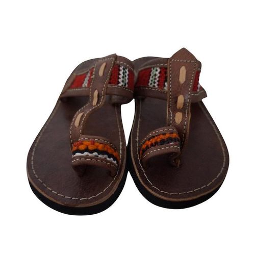 Sandales cuir véritable souple, pour un pas sans fatigue