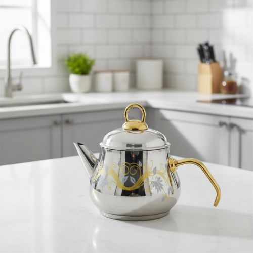 Théière en Acier Inoxydable 18/10 – Capacité 1,5 L