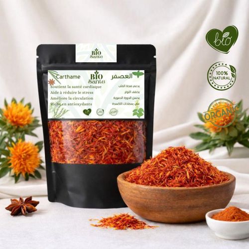 Carthame en fleurs sches qualit constante 150g