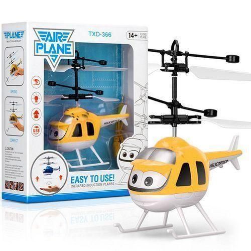 Grand Jouet d’Avion Volant avec Capteur Infrarouge – Avion Interactif et Ludique pour Enfants