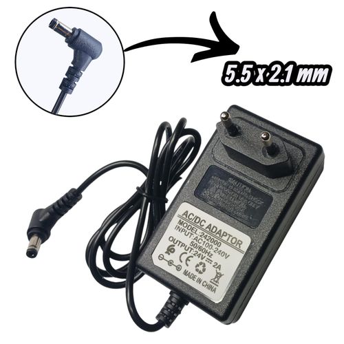 Chargeur DC 24V 2A (5.5/2.1mm)