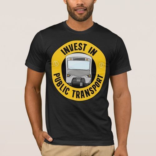 T-shirt Investir Dans Les Transports Publics Urbains