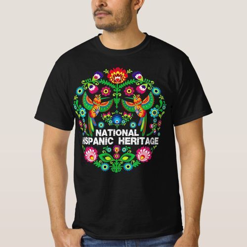 T-shirt Women Men National Hours of Heritage Hispaniq