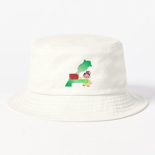 Welcome To Morocco Chapeaux Bob avec design unique