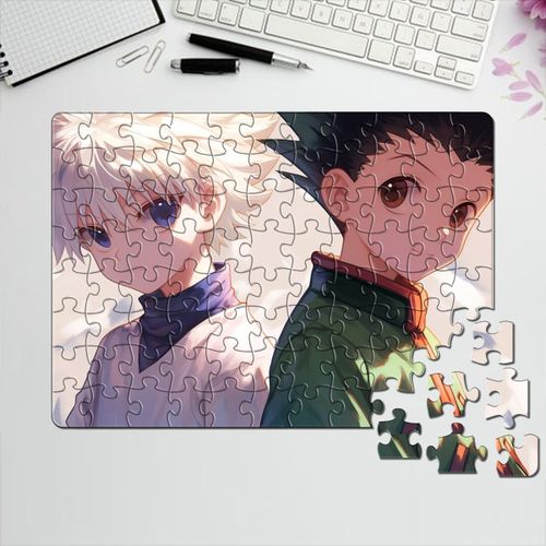 Puzzle Hunter X Hunter Gon Freecss & Kulla Zodyaka Anime Style 6 - Game & Toy For kids And Adults 88Pcs