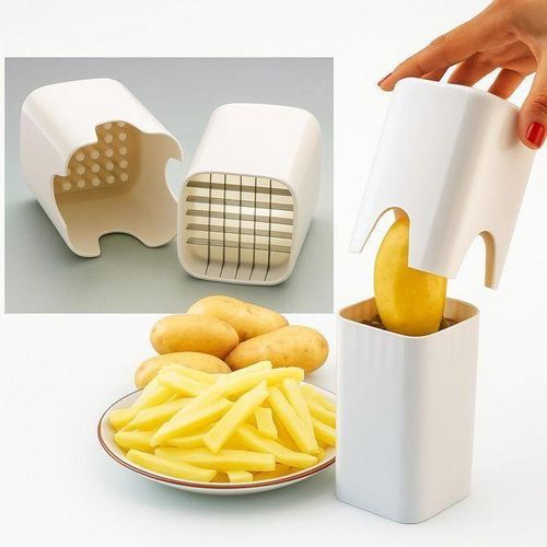 Coupe-Frites Manuel Multifonction – Découpe Rapide de Pommes de Terre – Accessoire de Cuisine Pratique