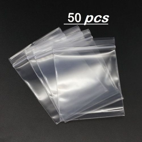 Lot de 50 sacs de congélation à fermeture facile - Sacs de stockage des aliments