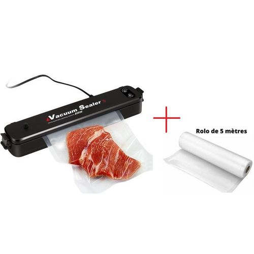Machine de Sous Vide Vacuum Sealer + Rolo de 5 Mètres