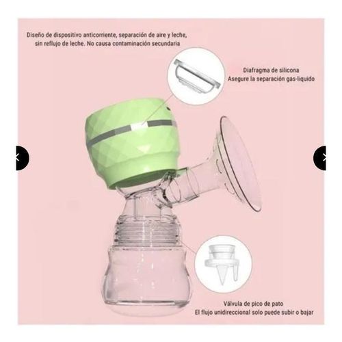 Tire lait électrique portable, extracteur lait maternel, pompe allaitement rechargeable, 2 modes 9 niveaux, tire lait compact silencieux