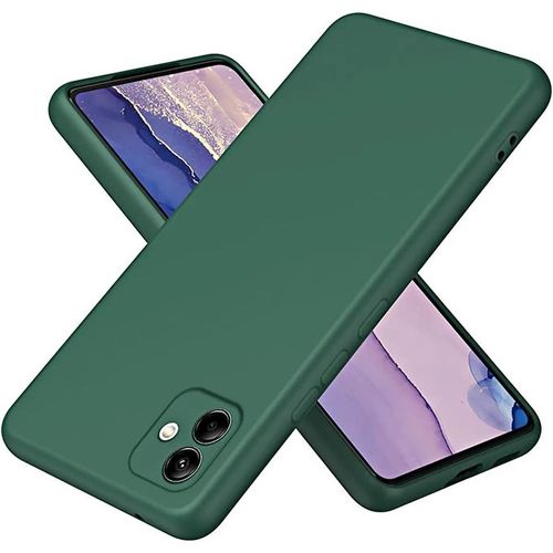 Pochette pour Samsung a04e Silicone Liquide Protection - Vert