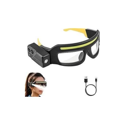 Lunettes LED Rechargeables avec Éclairage Intégré – Idéales pour le Travail de Précision
