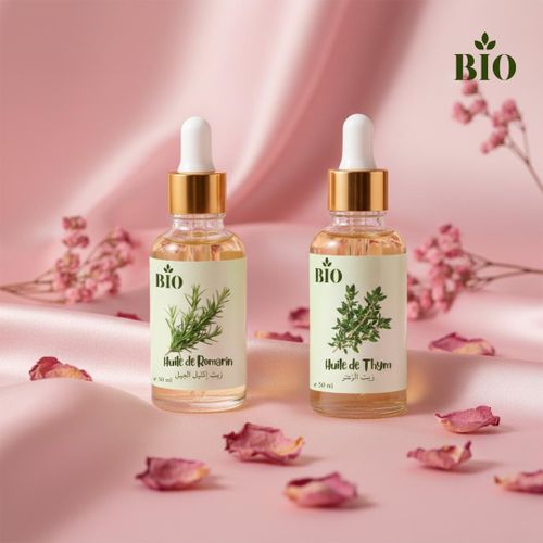 Huile de Romarin 50 ml Huile de Thym 50 ml naturel et organic qualité supérieure