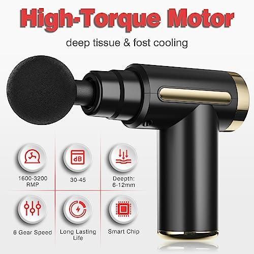 Pistolet de massage portable pour détente musculaire