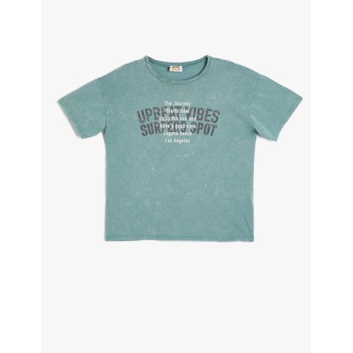 T-shirt Pour Garcon - Vert