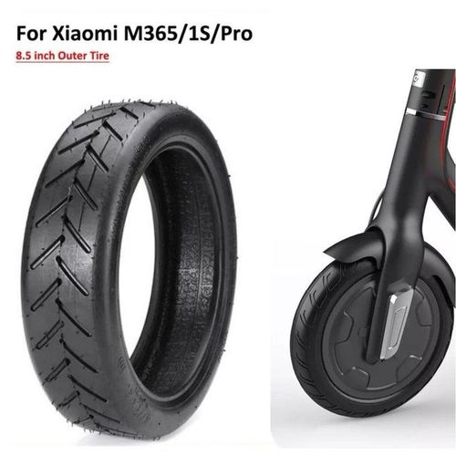 Pneu extérieur en caoutchouc pour trottinette électrique Xiaomi M365, 8.5 pouces