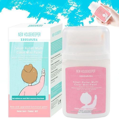 Petit Pinceau à Rouleau 100g - Idéal pour Petites Réparations Murales