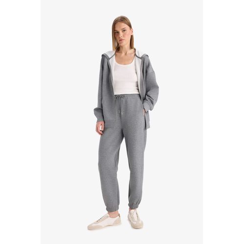 Pantalon Jogging en tissu scuba avec poches Coupe standard