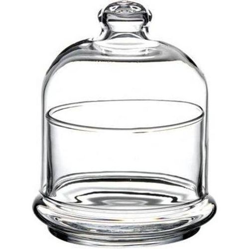 Sucrier en verre avec couvercle, Bonbonnière, Cloche alimentaire pour bonbons