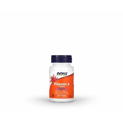 Vitamine A Haute Potence 10000 UI (3000 mcg) - Soutient Vision, Peau et Immunité - 100 Gélules - Complément Alimentaire Essentiel