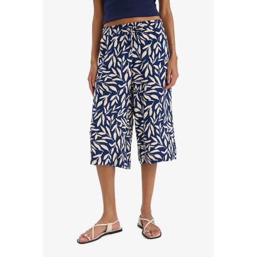 Pantalon Femme en viscose - Bleu marine - N4916AZ