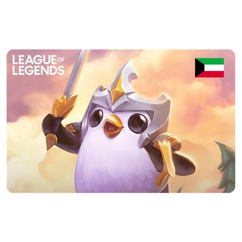 15,8 KWD Riot Points - League of Legends (Koweït)