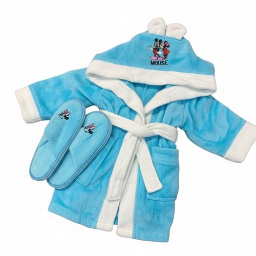 Peignoir Enfants 3 - 4 Ans - Bleu