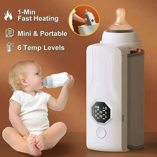 Chauffe-Biberon Portable Intelligent avec Affichage de Température