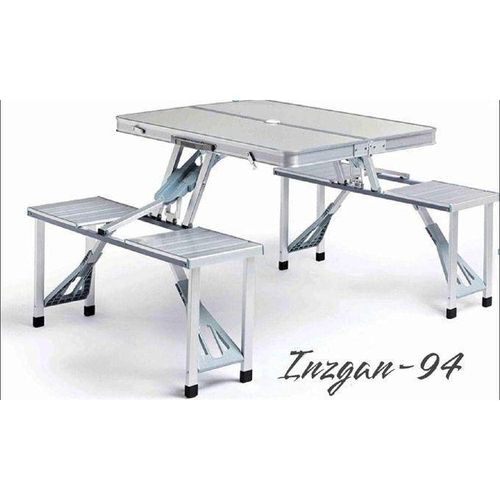 Table Pliante Avec 4 Chaises Pliable Pour Pique Pique Camping Table Pliante