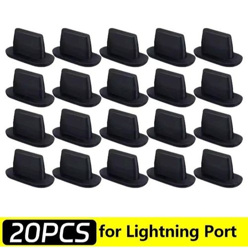 Bouchons anti-poussiére pour port de chargement iPhone et port de chargeurs Airpods en silicone