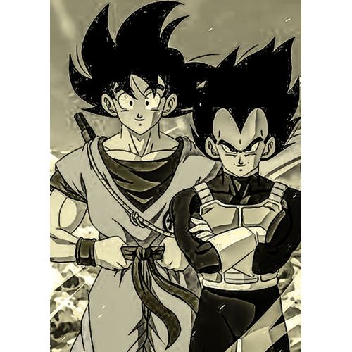 Dragonball 197 Anime Manga Painting style Poster Chambre
