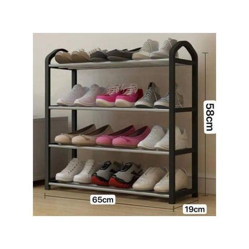 Organisateur Grand Taille , Porte-chaussures meuble de rangement sur pied 65Cm