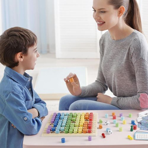 ble de Multiplication Montessori Jeux Montessori Mathématiques pour 3 4 5 Ans Apprendre à Chiffres