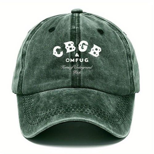 Casquette Vintage à Imprimé Géométrique - Ajustable, Confortable et Lavable en Machine, Couleurs Mixtes pour Tenue Décontractée Extérieure, Accessoire de Mode Urbain, Style Rétro, Construction Durable, Unisexe, Pour Amateurs de Mode