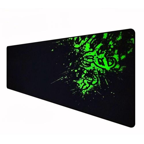 Tapis de Souris,Tapis de Souris, Tapis de Souris de Jeu, Tapis de Souris Gamer, Tapis de Bureau pour Clavier, Tapis de Souris de Table, Grand Tapis de Souris Clavier 70X30cm Razer