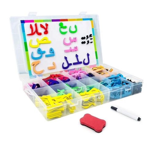 Lettres Arabe magnétiques, coffret alphabets Arabe éducatif pour enfant