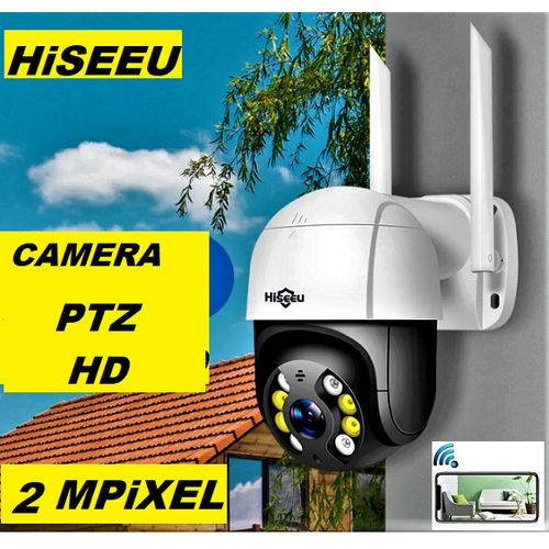 CAMERA PTZ IP Wifi 5 x ZOOM DiGiTAL & DETECTEUR DE MOUVEMENT & ALARME