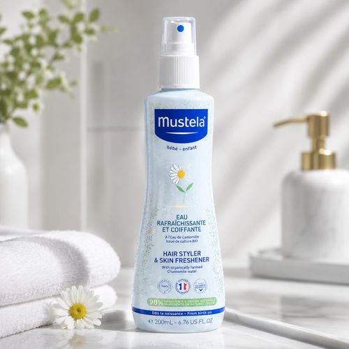 Eau Coiffante Naturelle pour Cheveux Délicats des Enfants