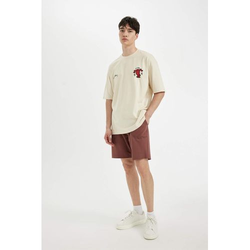 Short basique Slim à Jambes Étroites