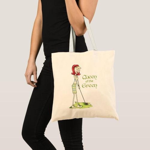 Tote Bag Queen of Green Unique, haute qualité