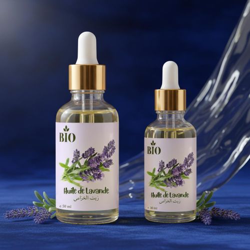 Pack x2 Huile de Lavande 50 ml et 30 ml qualité premium