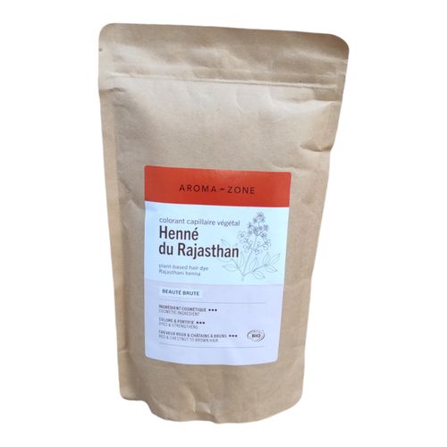COLORANT CAPILLAIRE VÉGÉTAL HENNÉ DU RAJASTHAN BIO 250g