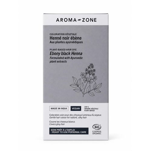 Henné Noir ébène BIO - coloration végétale
