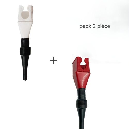 Lot de 2 entonnoirs pour huile et carburant d