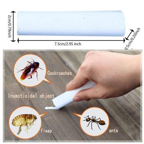 Craie insecticide miraculeuse Chalk Poison très efficace Antiparasites Cafard Insectes