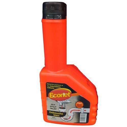 Déboucheur Liquide pour Syphons et Tuyauterie 250ML à la soude pour canalisations