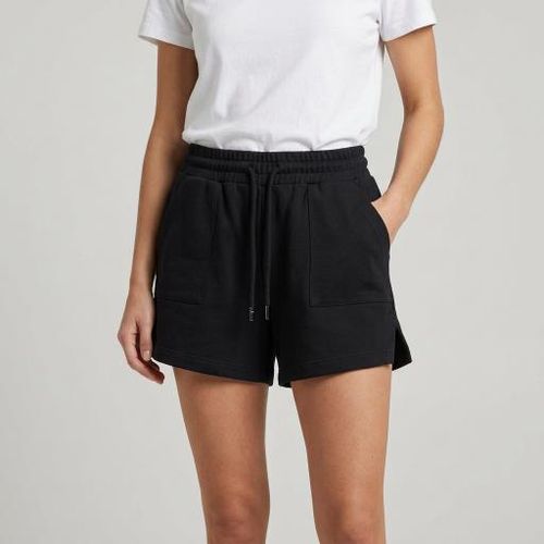 Short Femme en coton - Noir - F0629AX.